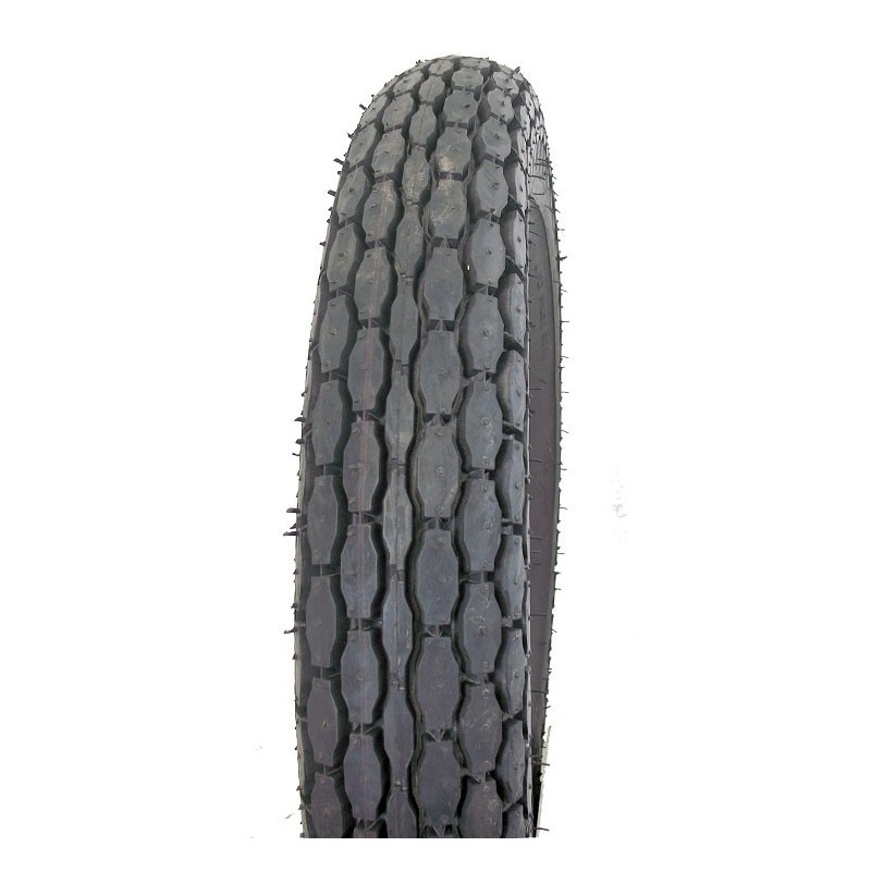 500x16 (5.00-16) 69S TT Coker Beck Flanc Blanc 51 mm: Pneu Moto 500x16 (5.00-16) 69S TT Coker Beck Flanc Blanc 51 mm: Pneu Moto