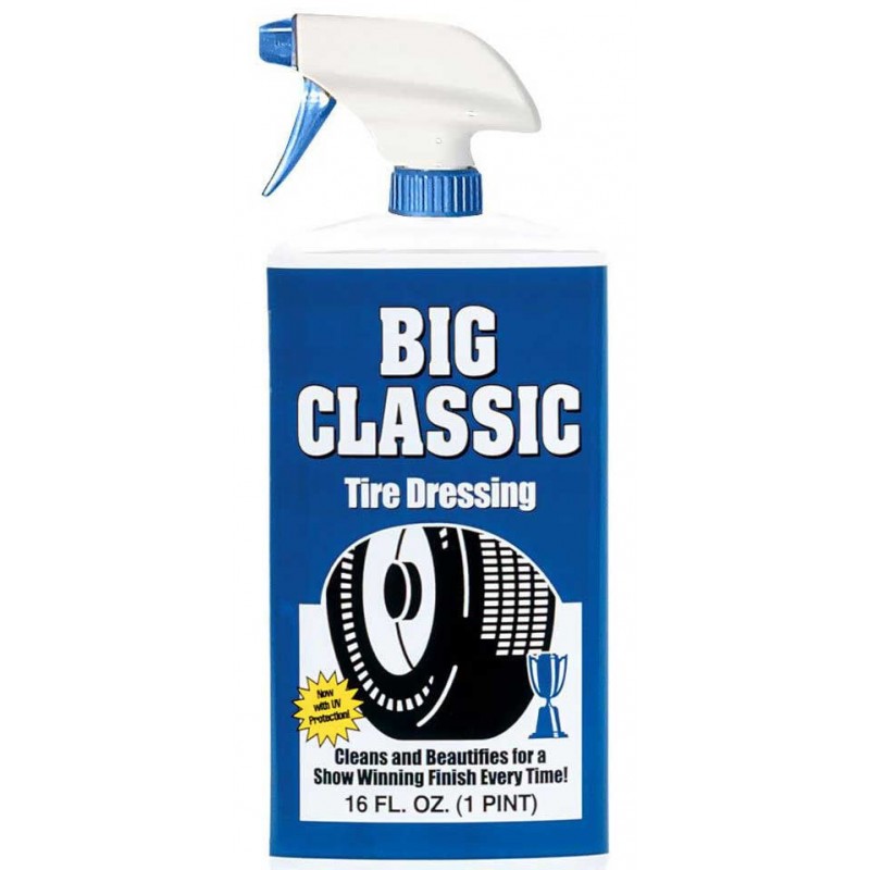 BIG CLASSIC BLACKWALL TYRES DRESSING CLEANER 16 FL OZ (472 ml) BIG CLASSIC BLACKWALL TYRES DRESSING CLEANER 16 FL OZ (472 ml)
