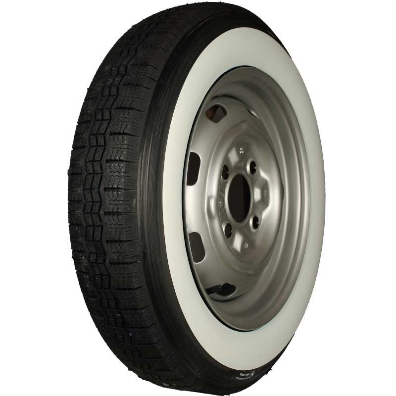 Pneu Michelin X 185R16 92S Tube Type - Flanc Blanc 60 mm (2 3/8") Pneu Michelin X 185R16 92S Tube Type - Flanc Blanc 60 mm (2 3/8")