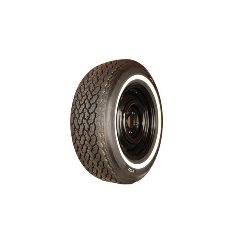 Tyre Michelin 205R14 89W TL XWX (205VR14) Whitewall 20 mm (0.8") Tyre Michelin 205R14 89W TL XWX (205VR14) Whitewall 20 mm (0.8")