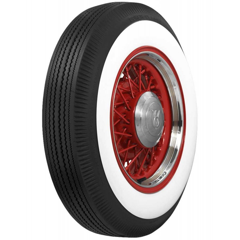 600x16 (600-16) 92P Coker Classic 76 Whitewall - Tube Type 600x16 (600-16) 92P Coker Classic 76 Whitewall - Tube Type