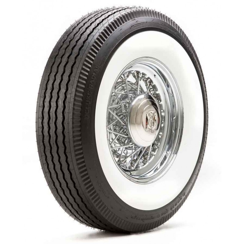 600R16 97Q TL Auburn Deluxe Radial Whitewall 76 mm (185/80R16,185R16) 600R16 97Q TL Auburn Deluxe Radial Whitewall 76 mm (185/80R16,185R16)