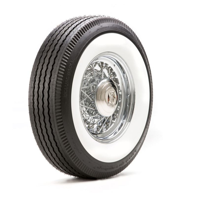 Auburn Deluxe Vintage Radial 710R15 Whitewall 83 mm (3 1/4") Auburn Deluxe Vintage Radial 710R15 Whitewall 83 mm (3 1/4")